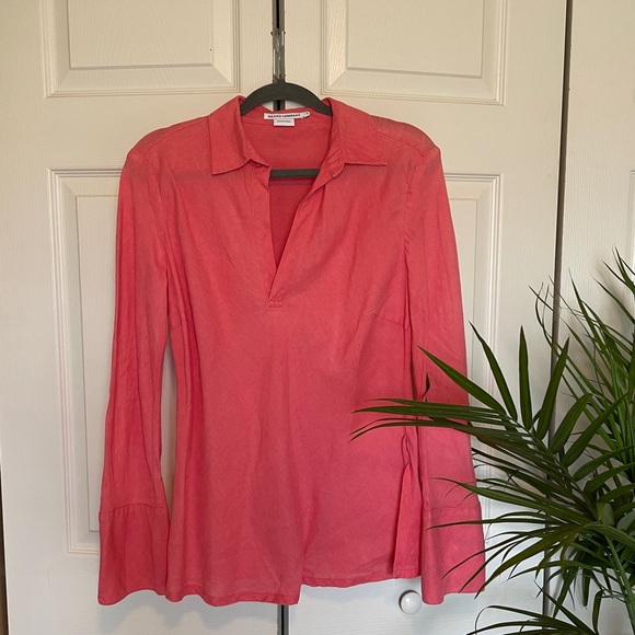 Island Company Tops - Island Company linen coral 🪸 tunic